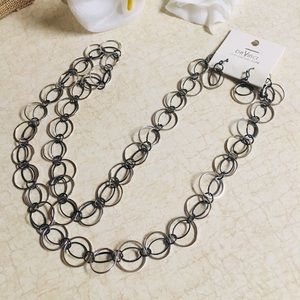 DaVinci Necklace & Earring